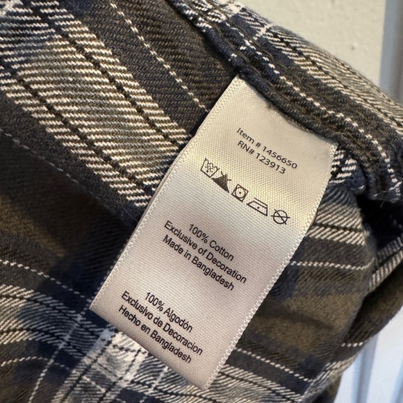 ✨ Jachs Heritage Flannel Shirt 🤍 Men’s Large - Picture 6 of 8